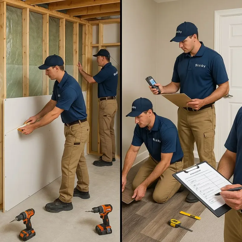 Repairs and Reconstruction process in Summit Hill, PA